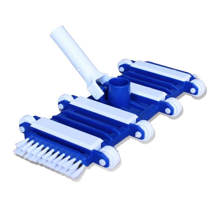 Balai aspirant souple avec brosses latérales