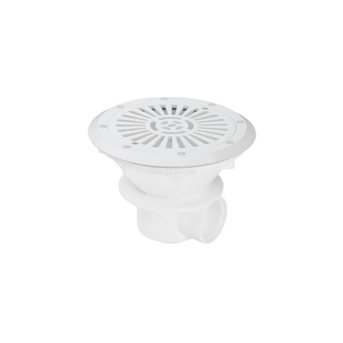 Bonde de fond pour piscine béton et liner - Pièce à sceller