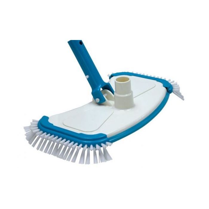 Brosse de piscine aspirante pour nettoyer le fond et les parois
