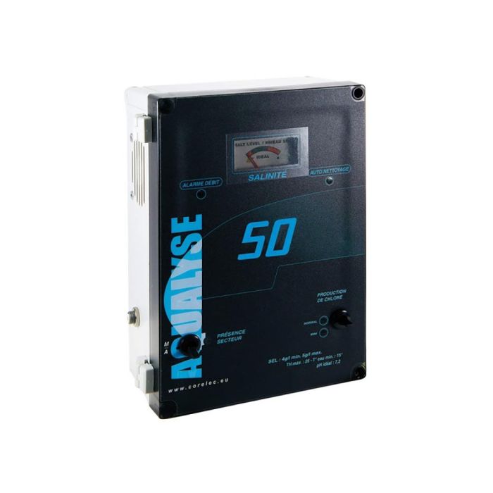 Electrolyseur Aqualyse 50 pour piscine de 30 à 50 m3 - traitement piscine