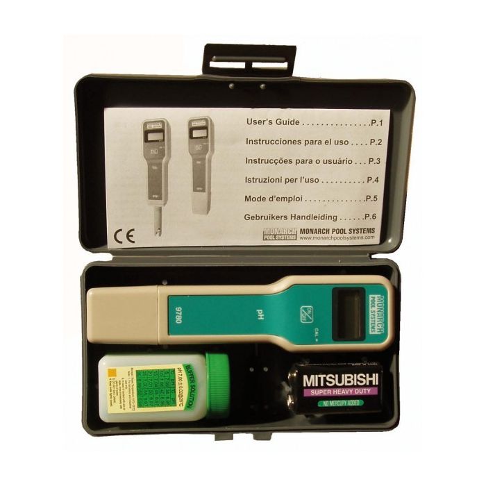 Testeur de pH électronique pour analyser le pH de l'eau de piscine ou spa