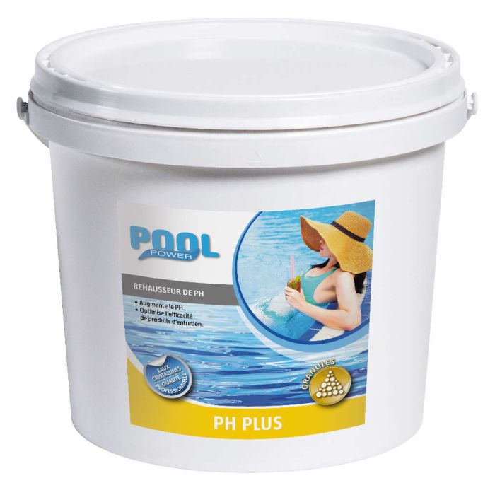 pH plus en granule pour augmenter le taux de pH de l'eau du bassin