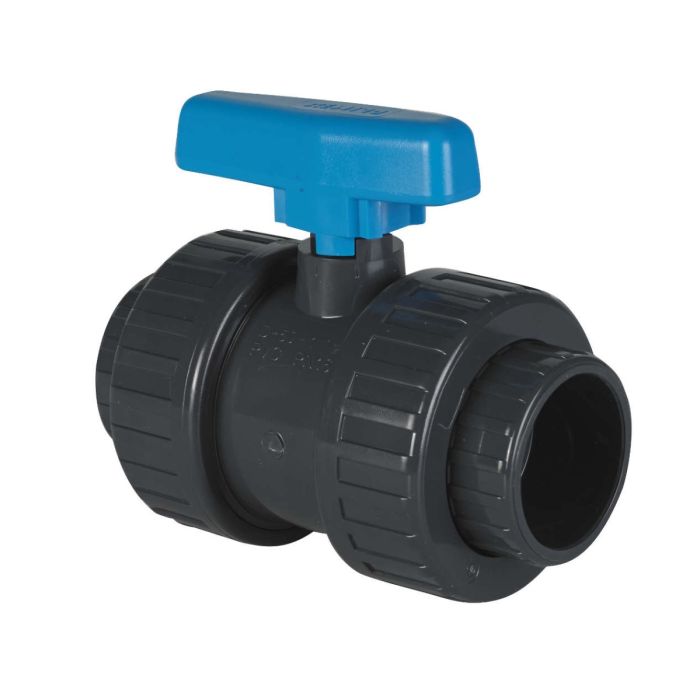 Vanne à bille en pvc pour raccord de tuyau de piscine diamètre 63 mm