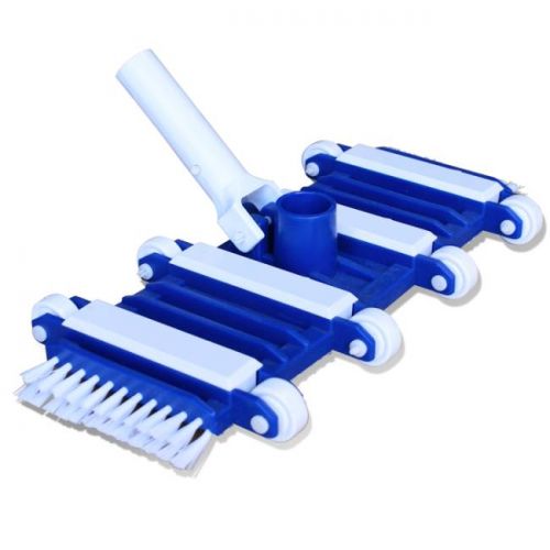 Piscine TUMALAGIA Tête de Brosse Premium 25,3cm Brosse de Nettoyage pour  Piscine Balai Brosses Nettoie Murs Carrelage et Sols sans Effort Design  Élégant