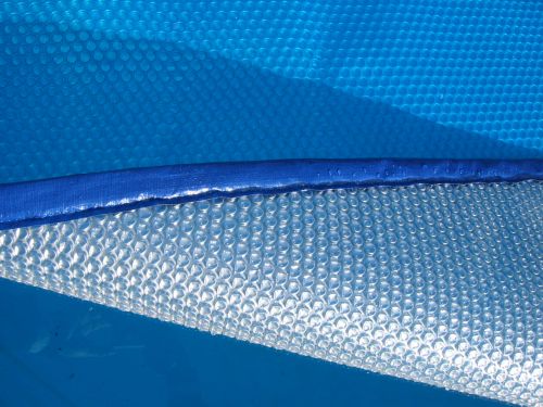 Bache A Bulles Bleue Alu Comptoir De La Piscine