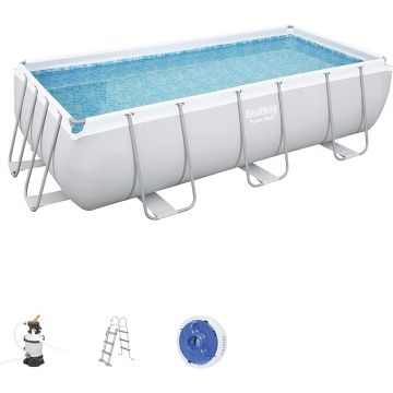 Kit power steel frame pool 404 X 201 H 100
