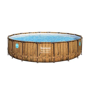 Piscine power steel swim vista ronde 549 X 122cm