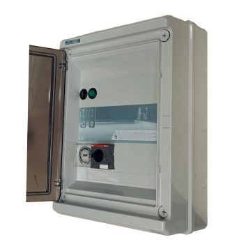 Coffret électrique panorama pour filtration et éclairage 1x100W