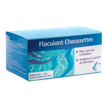 Floculant chaussette 125GR - 1KG