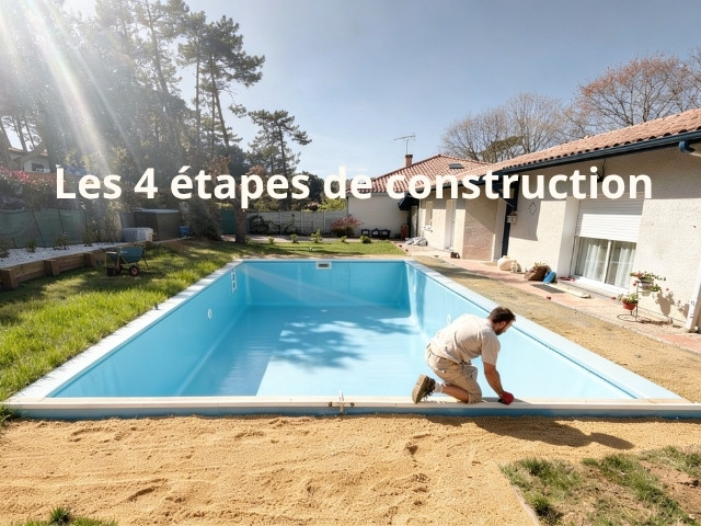 Piscine de Rêve en 4 Phases : Secrets d&#039;une Réalisation Impeccable