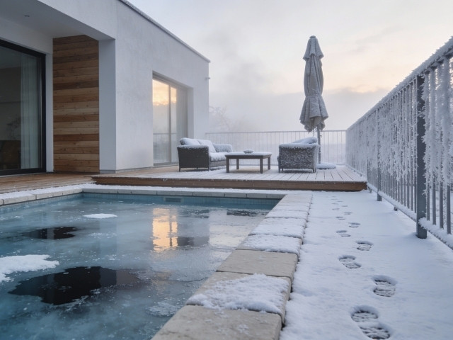 Protéger sa Piscine du Gel en Hiver : Guide Complet 2026