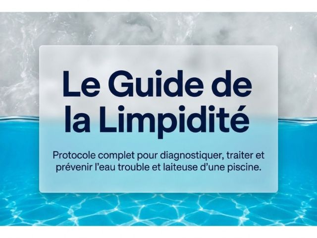 Eau de piscine trouble et laiteuse
